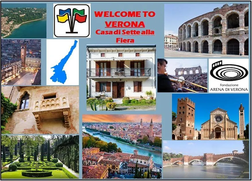 Casa Di Sette Alla Fiera Werona Apartament
